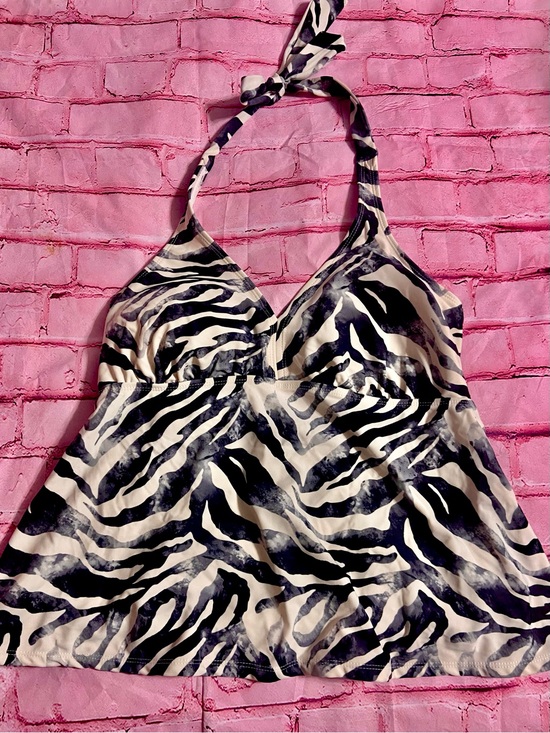 Catalina Other - Catalina Black and White Zebra Halter Swim Coverup